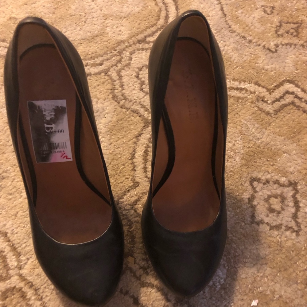Black Lamb Stilettos